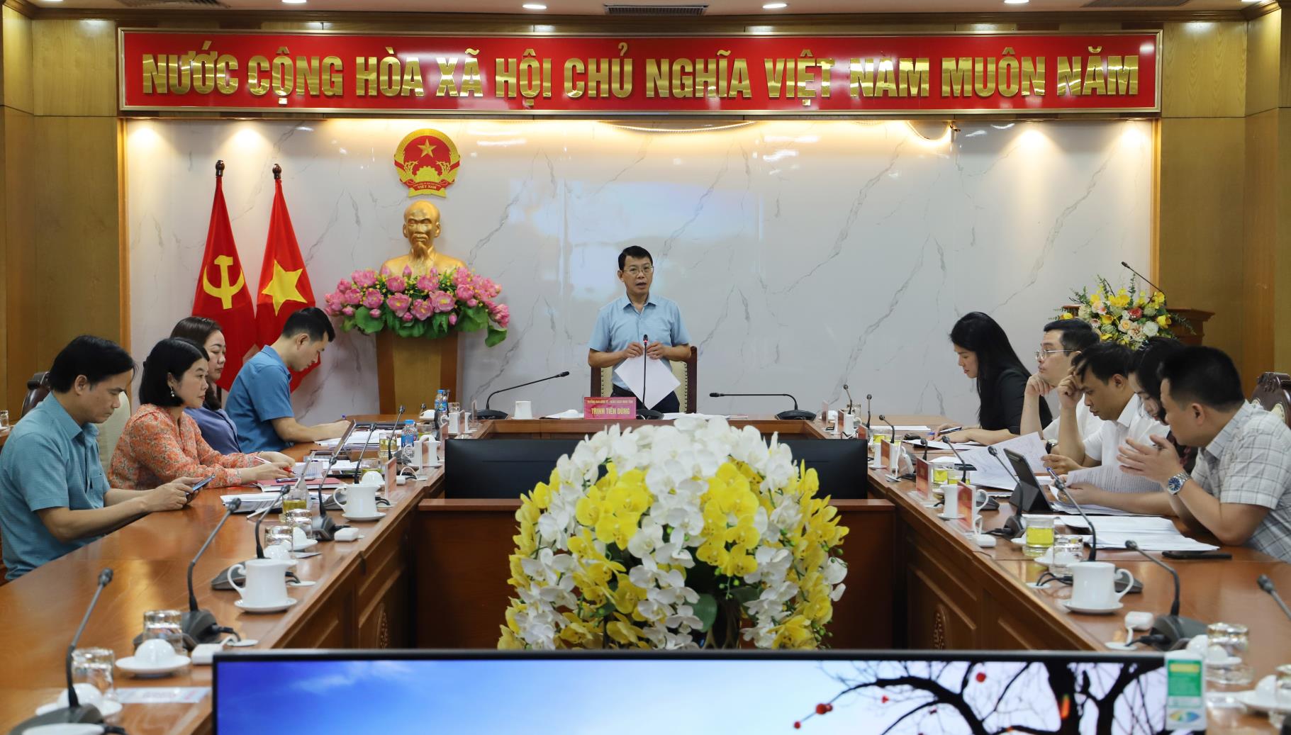 Hội nghị cho ý kiến đối với dự thảo Nghị quyết của HĐND tỉnh